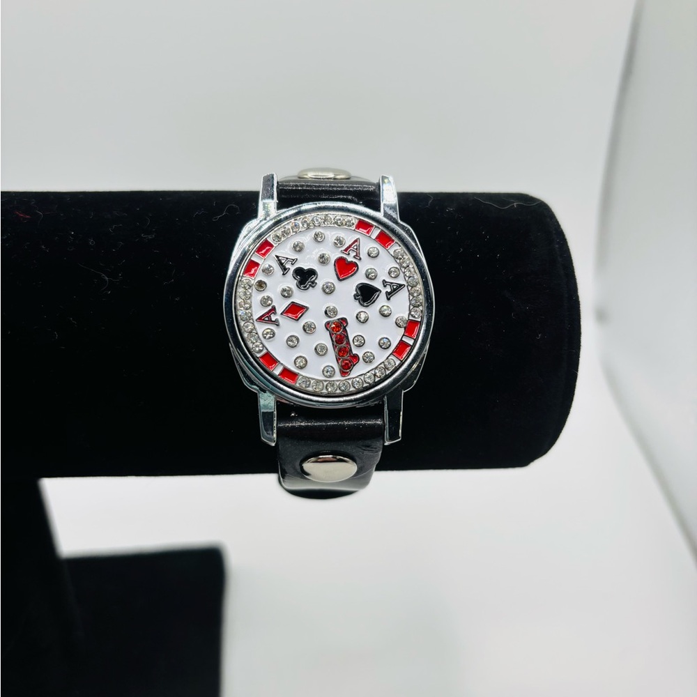 Unique Playful Heart & Dot Design Watch/Bracelet